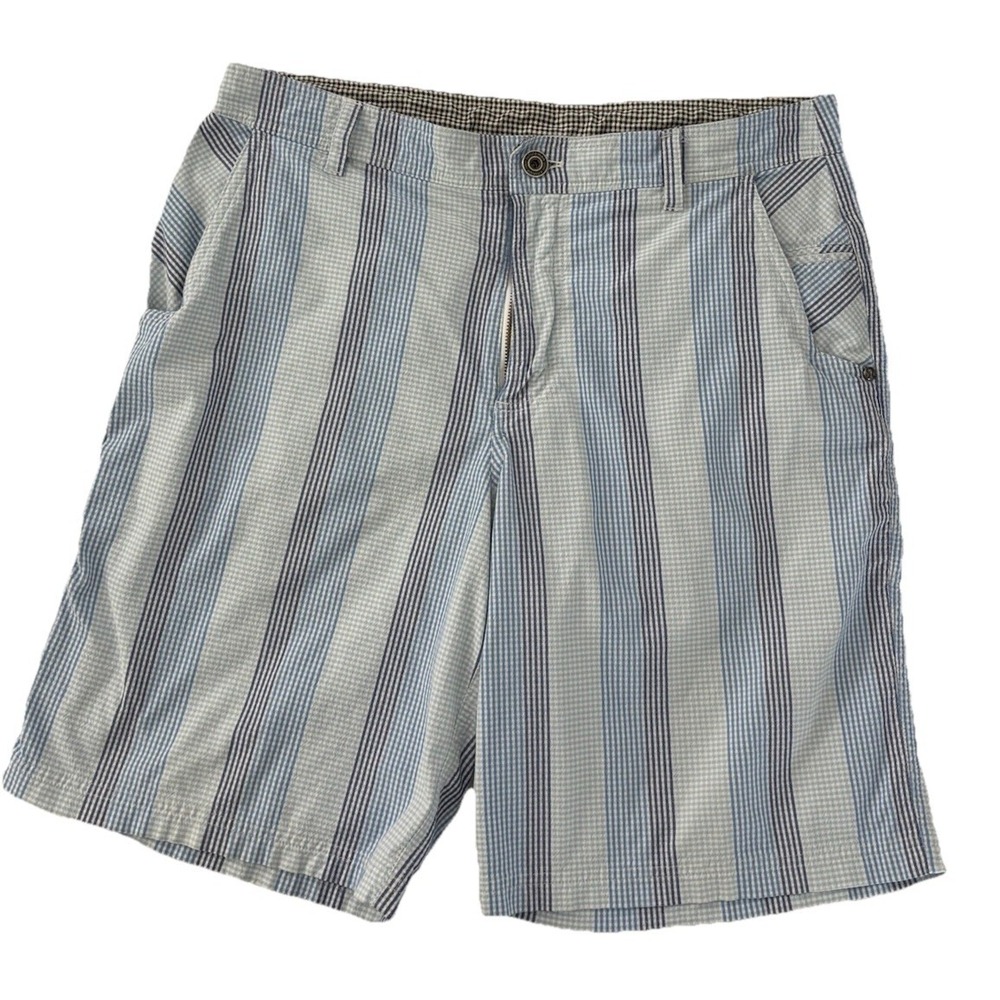 Lululemon Men's Plaid Y2K Kahuna Shorts Size 36 Nylon Blend